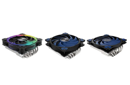 Akasa’s SOHO H6L and Alucia H6L al”low” for easy clearance in low-profile, small factor cases!