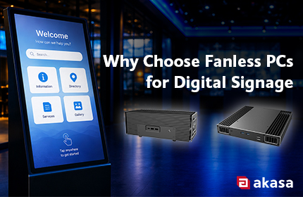 Fanless PCs for Digital Signage and Commercial Applications