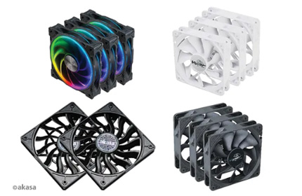 Akasa’s triple threat of fantastic fans, these brilliant bundles are the perfect partners to your new PC!