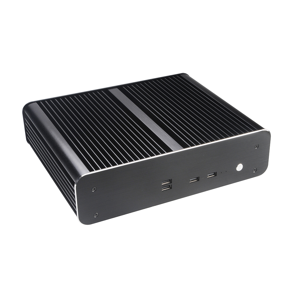 Euler TX | Fanless Case With Support For Commerical Long-Life Thin Mini ...