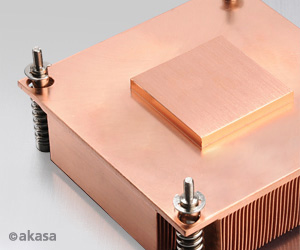 thumbnail image 2 of Cooler Master LGA775 Low Profile CPU Heatsink Fan - Copper Core, 70mm, 4-Pin 2 of 3