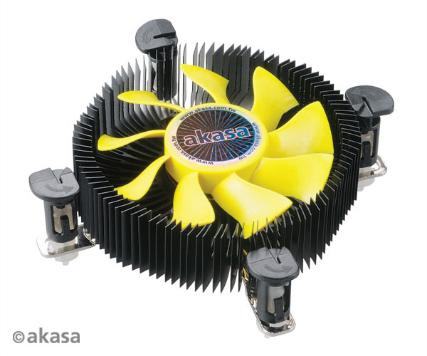 K25 | low profile cooler for mini-ITX and micro-ATX cases | Akasa 