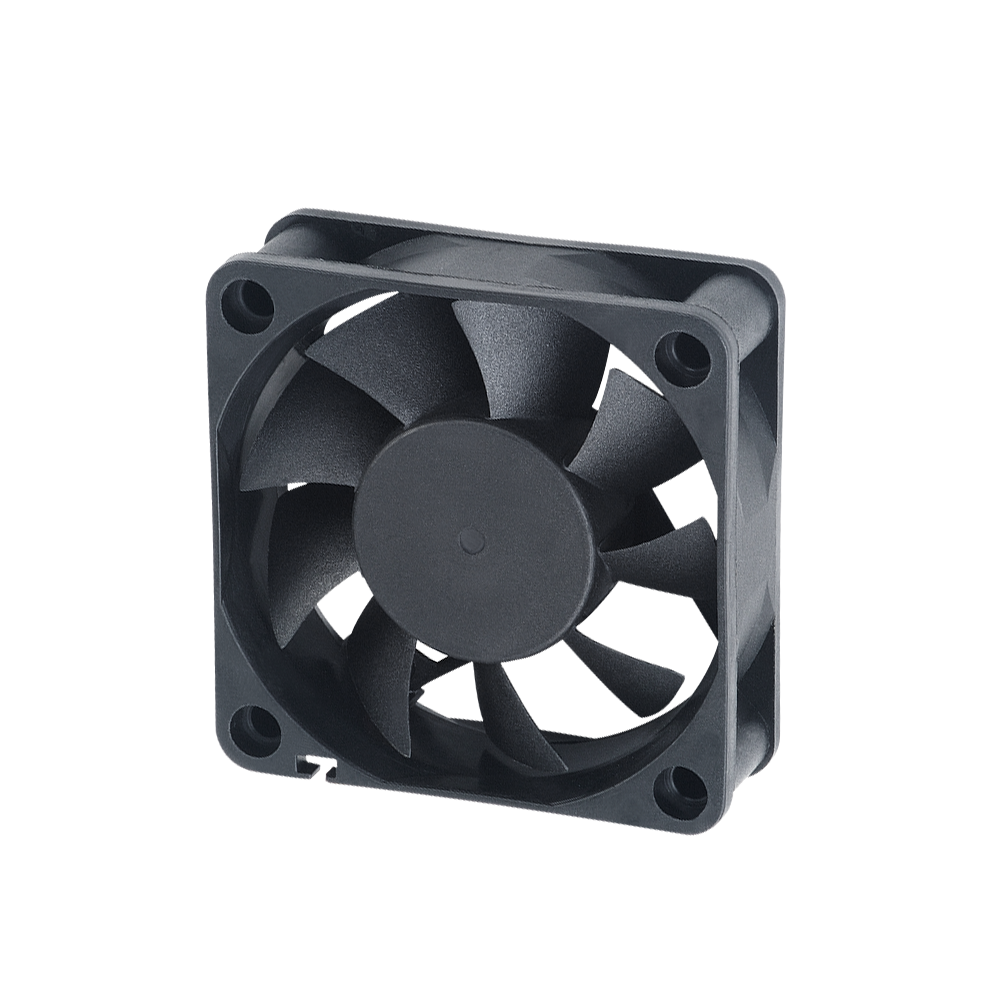 Classic black fan 60mm 60mm fan 20mm thickness 3 pin ebr bearing